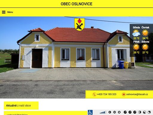 obec oslnovice