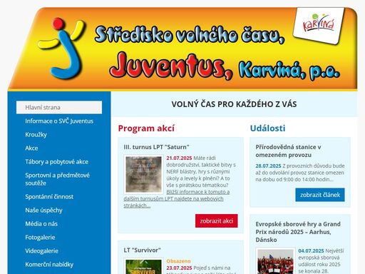 středisko volného času juventus, karviná, příspěvková organizace