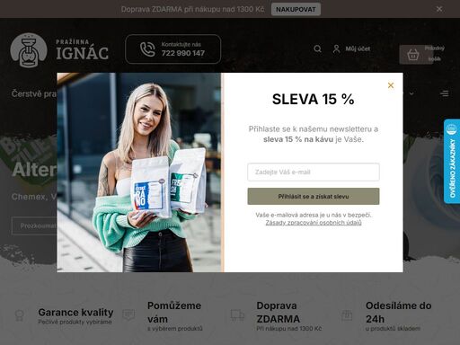 cítíte tu vůni čerstvě pražené kávy? v pražírně ignác pro vás chystáme zrnka tak, abyste si vychutnali to nejlepší espresso, cappuccino nebo cokoli máte rádi.