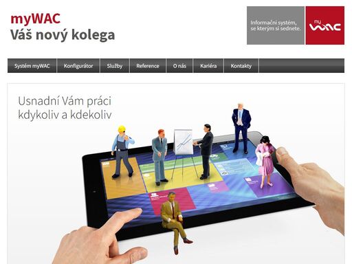 informační systém mywac představuje komplexní multiplatformní řešení procesů v rámci firmy.