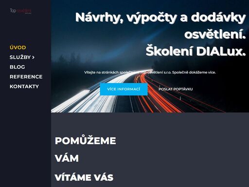 návrhy, výpočty a dodávky osvětlení. školení dialux. dali řízení.