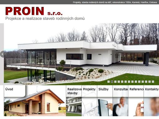 projekty staveb rodinných domů, stavba rodinného domu na klíč, projekt přestavby rodinného domu, rekonstrukce