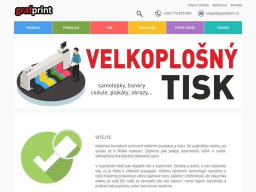 reklama a tisk pelhřimov