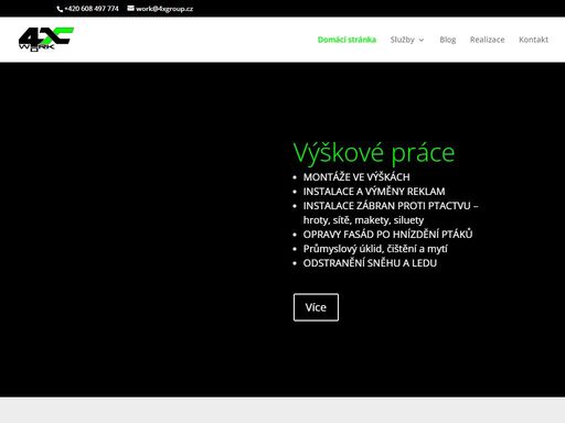 výškové práce on 4xwork