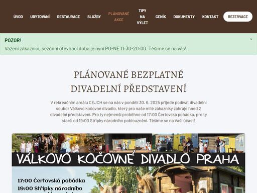 rekreační areál cejch v srdci českého ráje nabízí kompletní rodinné i firemní vyžití. ubytování, restaurace, venkovní gril, přednášková místnost, venkovní sportoviště a mnoho dalšího!