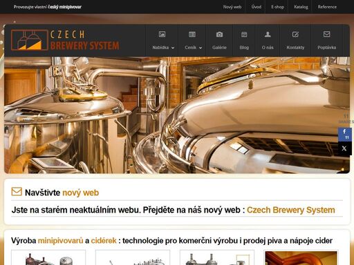 české minipivovary - originální zařízení pro výrobce piva, vína a cideru nejvyšší kvality. výroba minipivovarů, restaurační pivovary, cider linky.