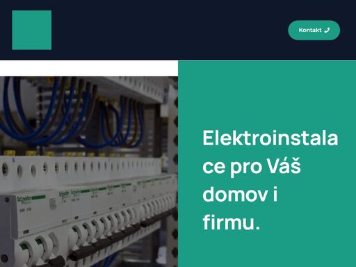elektroinstalace rodinných domů, bytů i firem. montáže, rekonstrukce a opravy. elektroměrové rozvaděče. kamerové systémy a alarmy. nabíjení ev.