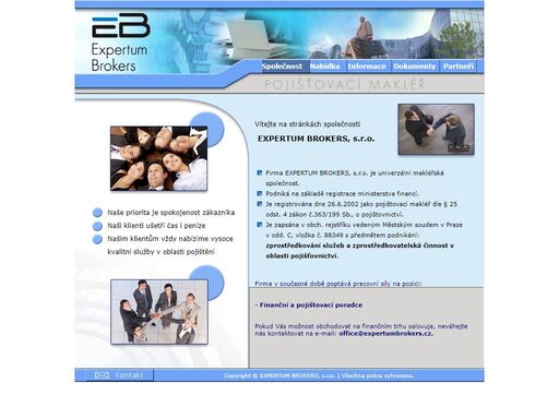 expertum brokers, s.r.o. - univerzální makléřská společnost