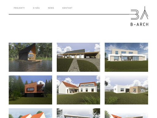 ateliér b-arch zajišťuje komplexní služby v oblasti architektury a urbanismu i v oblasti interiéru a designu.