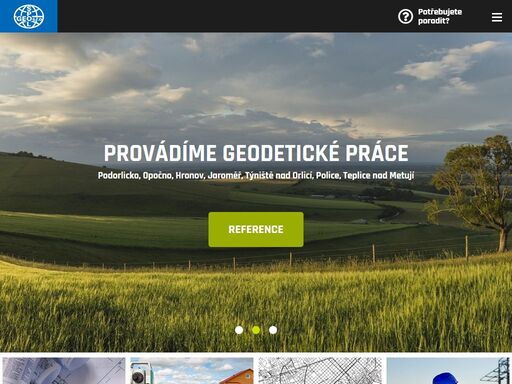 geodézie je obor naší firmy geospol s.r.o. provádíme geodetické práce, mapové podklady, zaměření pozemku a vytyčení stavby.