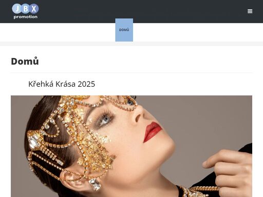 jbx promotion zajišťuje marketingový servis bižuterním firmám a svazu výrobců skla a bižuterie. módní, produktová, reklamní fotografie. grafika a design vizitky, letáky, plakáty, bannery, obalový materiál, webdesign, internetová prezentace. výstavy a veletrhy v tuzemsku i zahraničí. display program, aranžování zprostředkování prodeje.