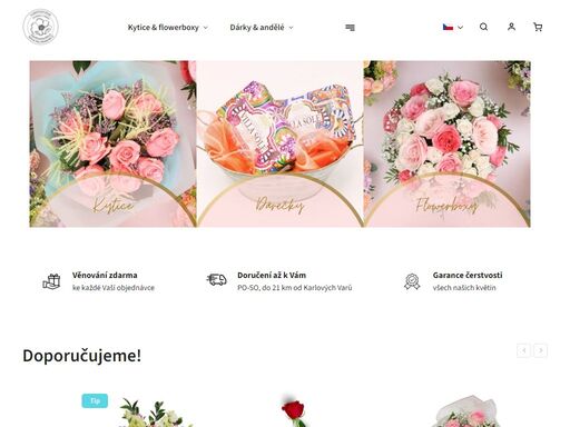 vyberte si z naší nabídky květin nebo nechte uvázat květiny podle vašich přání. doručení po karlových varech a okolí. objednejte on-line s floristickou dílnou!