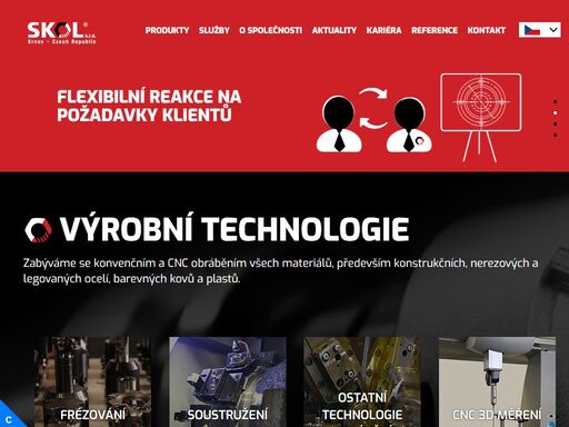 jsme specialisté na konvenční a cnc obrábění především konstrukčních a nerezových materiálů, legovaných ocelí, barevných kovů i plastů.