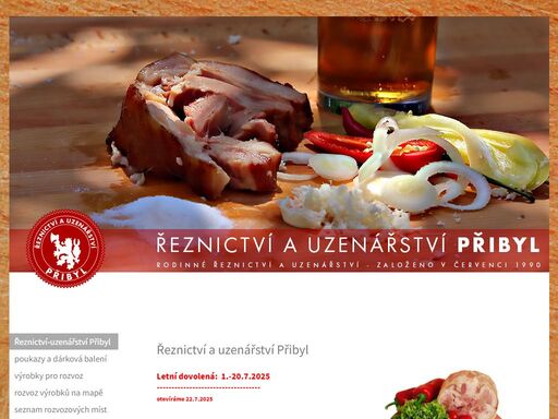 řeznictví - uzenářství přibyl čelákovice
