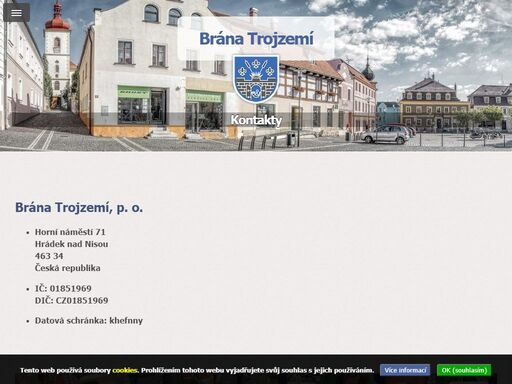 oficialni webove stranky mesta hradek nad nisou - kontakty