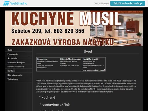 kuchyne,výroba nábytku