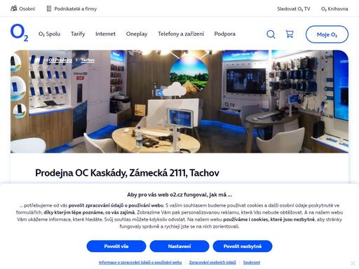 prodejna tachov - oc kaskády, zámecká 2111. o2 služby, telefony, zařízení a příslušenství nebo profesionální podpora a spoustu dalšího, to nabízejí všechny naše značkové prodejny.