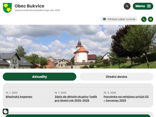 obec se nachází v královehradeckém kraji, pod poutní kaplí loretou, jihozápadně od jičína. součástí obce je i místní část křelina. poznejte nás více!