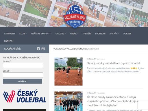 www.volejbalbohunovice.cz