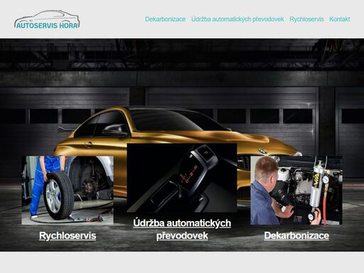 zabýváme se profesionální dekarbonizací, údržbou automatických převodovek a rychloservisem - výlučný autoservis pro písek a jižní čechy