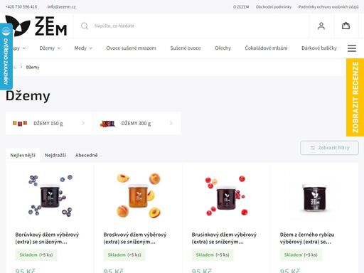 objevte poctivé české džemy, sirupy, medy, ochucené medy, ovoce sušené mrazem a sušené ovoce. vyrábíme přírodní produkty, které si zamilujete.