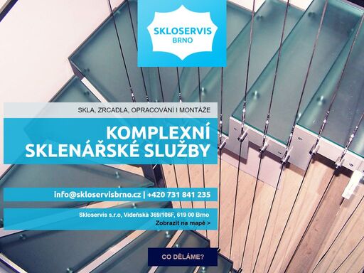 komplexní sklenářské služby v brně.