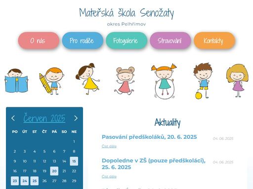 mateřská škola senožaty, okres pelhřimov