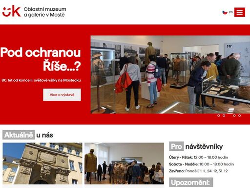 oblastní muzeum a galerie v mostě - příspěvková organizace ústeckého kraje