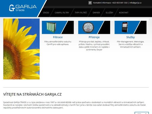 garija trade camfil farr - řešení pro čistý vzduch dwyer instruments - kompletní řešení instrumentace