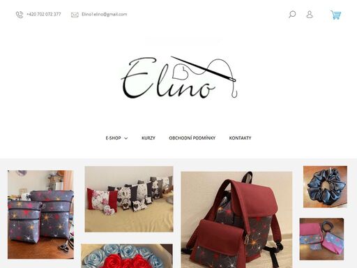 vítejte v našem obchodě. vítám vás na mém e-shopu, kde najdete dekorační věci, gumičky, čelenky, taštičky, kabelky a batohy.
vše je vyrobeno s láskou v české republice. 