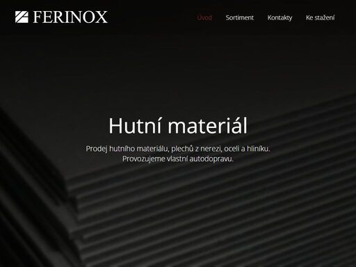 ferinox s.r.o. - prodej hutních materiálů