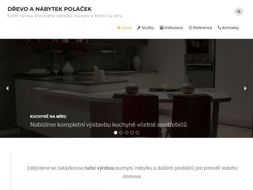 zabýváme se výrobou z laminátových desek a dřeva. vyrábíme a montujeme kvalitní kuchyně, skříně, nábytek, postele a jiné doplňky podle přání zákazníka.