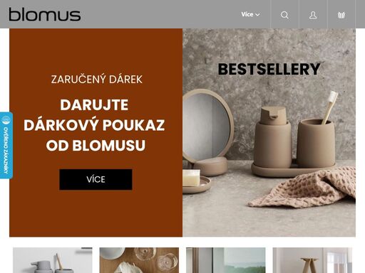 autorizovaný distributor a agent pro českou a slovenskou republiku. provozováno rodinou. vyráběno s vášní.společnost blomus byla založena v roce 1961 a má kořeny v německé tradici výjimečné kvality a vysoce kvalifikovaného řemesla. úspěch značky tkví v pevné víře v kvalitu materiálů, čistotu tvaru a nutnosti vášnivého…