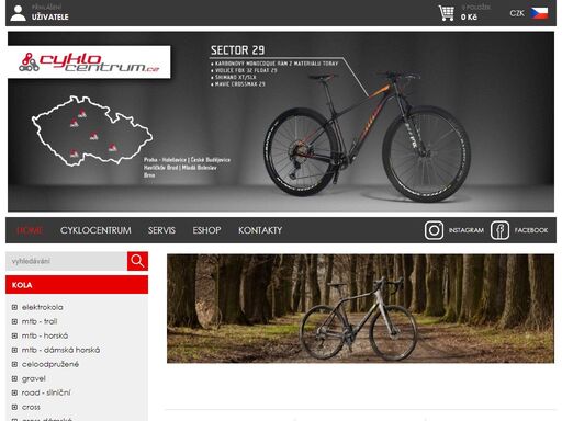 cyklocentrum.cz je specializovaný prodejce jízdních kol author a agang, náhradních dílů k jízdním kolům, cyklistického oblečení a kvalitních doplňků.