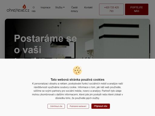 tepelná čerpadla, klimatizace, rekuperace, krby, kamna, komíny, topení, teplovzdušné krby, teplovodní krby, akumulační krby,
zděné komíny, nerezové komíny, vložkování komínů, topné systémy, podlahové topení, kotle na pevná paliva, kotle na dřevo, kotle na pelety, kotle na uhlí,
plynové kotle
tepelná čerpadla (vzduch/voda). klimatizace (chlazení i topení). rekuperace (centralizované i decentralizované větrání).
krby (teplovzdušné, teplovodní, akumulační a další). krbová kamna (prodej a instalace všech typů). komíny (zděné, nerezové, vložkování).
kotle na pevná paliva (kotle na dřevo, na pelety, na uhlí), plynové kotle (kondenzační), topení (instalace všech kombinací topných systémů na klíč).