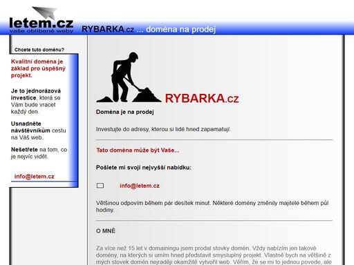 pronájem chat a rekreačních zařízení u vody s možností rybaření