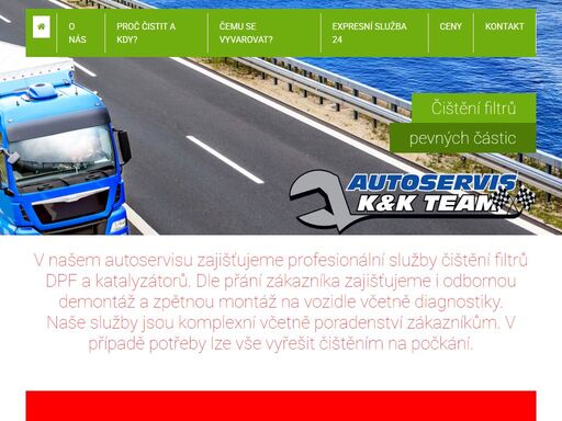 profesionální čištění filtrů pevných částic (dpf). v autoservisu k&k team hořice zajistíme demontáž, čištění, montáž a diagnostiku vozidla.