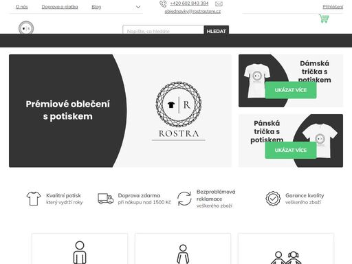 pánské, dámské a dětské oblečení s potiskem. ? mikiny a trička s potiskem pro každého. ? doprava zdarma při nákupu nad 1500 kč! ? kvalitní potisk, který vydrží roky!