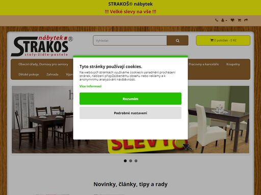 výroba, velkoobchodní i maloobchodní prodej kvalitního bytového nábytku.