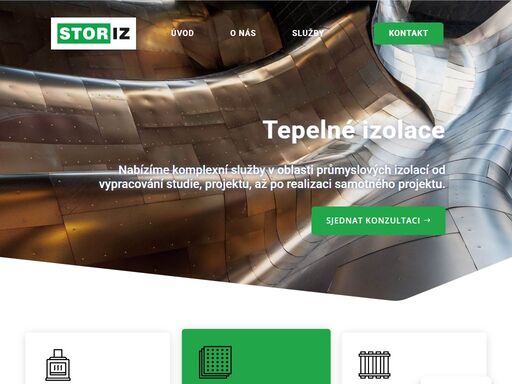 nabízíme komplexní služby v oblasti průmyslových izolací od vypracování studie, projektu, až po realizaci samotného projektu.