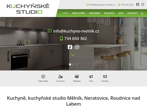 kuchyně na míru, realizace, montáž kuchyně mělník, kralupy nad vltavou, štětí, mladá boleslav, roztoky, středočeský kraj