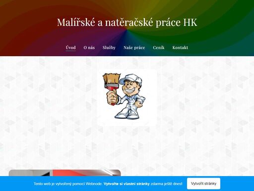 jsme profesionální firma specializující se na malířské a natěračské práce v hradci králové a okolí. s dlouholetou praxí a kvalitními materiály zajišťujeme precizní a spolehlivé výsledky. naše služby jsou dostupné za konkurenceschopné ceny.