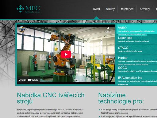 technologie pro tváření materiálů za studena