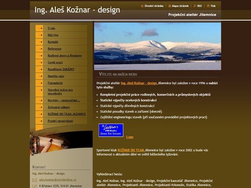 projekční ateliér (kancelář) jilemnice