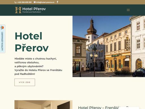hotel přerov - frenštát p. r.