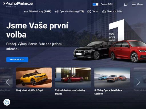 široká nabídka nových a ojetých vozidel za skvělé ceny. komplexní služby v oblasti automobilů, operativní leasing, servis i výkup vozidel.
