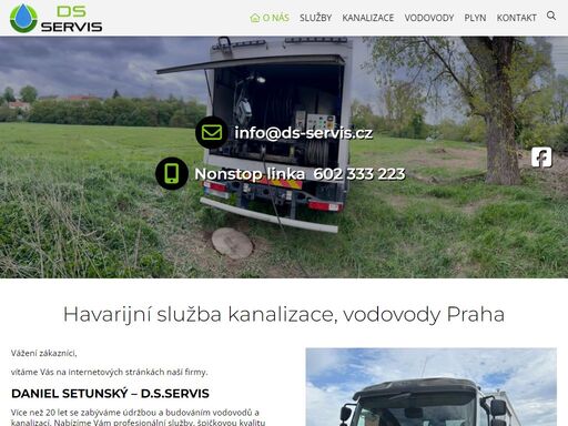 údržba, servis, budování vodovodu, kanalizací, tlakové zkoušky, revize, čištění kanalizace, opravy, výstavba inženýrských sítí praha