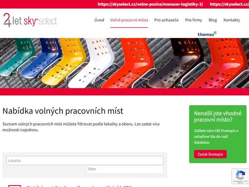 jsme personálně-poradenská společnost nabízející volná pracovní místa, kariérní poradenství a executive search.