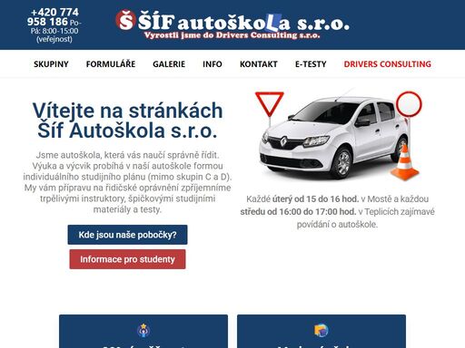 autoškola s dlouholetou tradicí. naše pobočky najdete ve městech teplice a most. řidičák b na auto. skupina c. naučíme vás správně řídit.