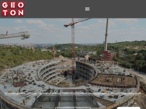 geodézie, geodetické služby, vytyčování a zaměřování pomocí robotizovaných totálních stanic leica a trimble. rozsah působnosti - eu. 
